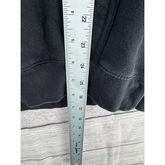 Seven Emotions Barbwire Heart Rhinestone Hoodie Adult Large Black 444 Sweatshirt - Picture 9 of 9